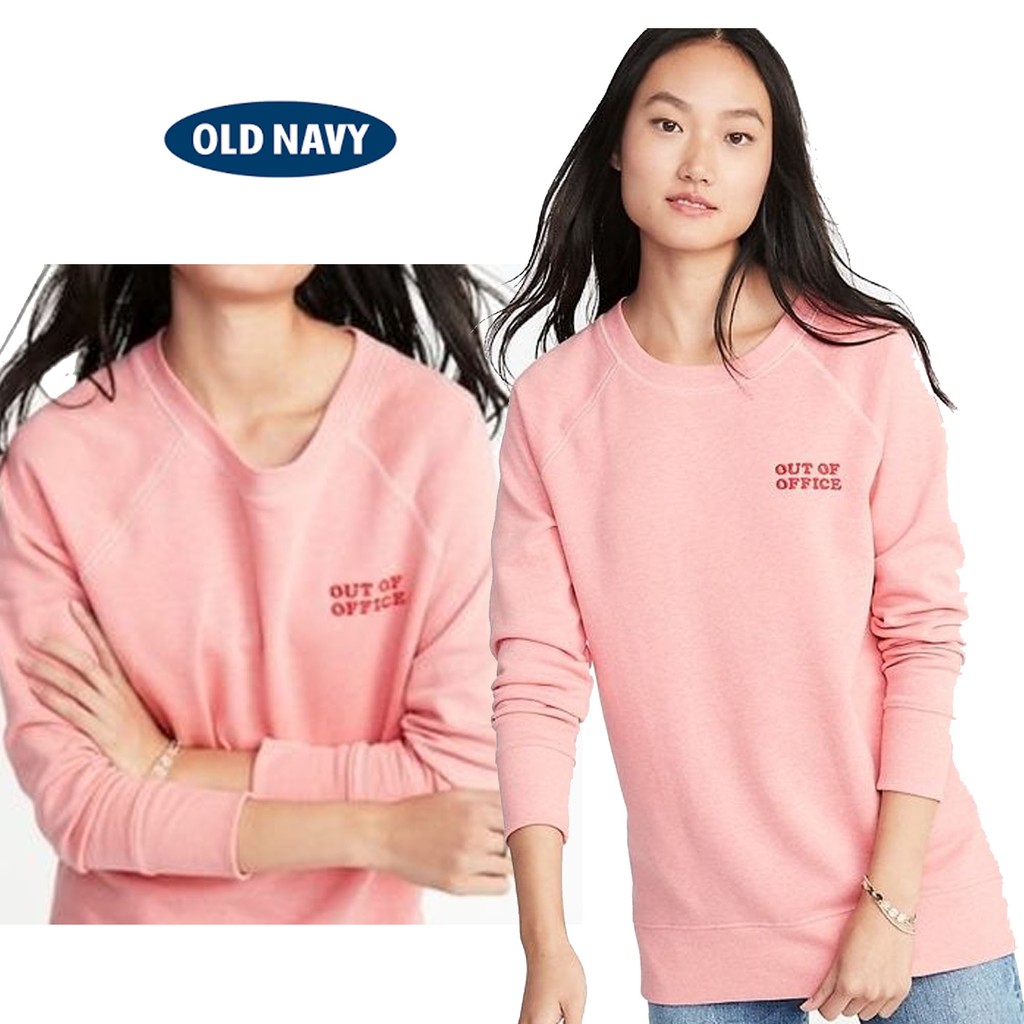 pink tunic sweatshirt