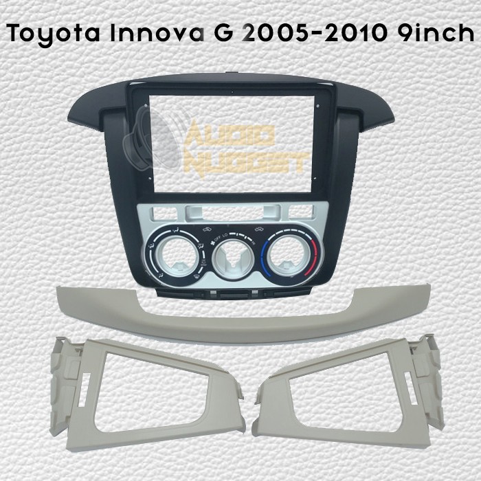 Frame head unit android Toyota Innova G 2005 - 2011 9 inch