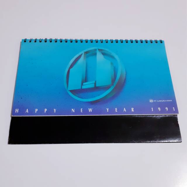 Tahun 1991 Koleksi Kalender Meja Jadul