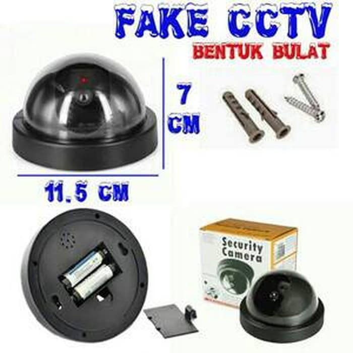 KAMERA CCTV PALSU DUMMY-FAKE-TIRUAN