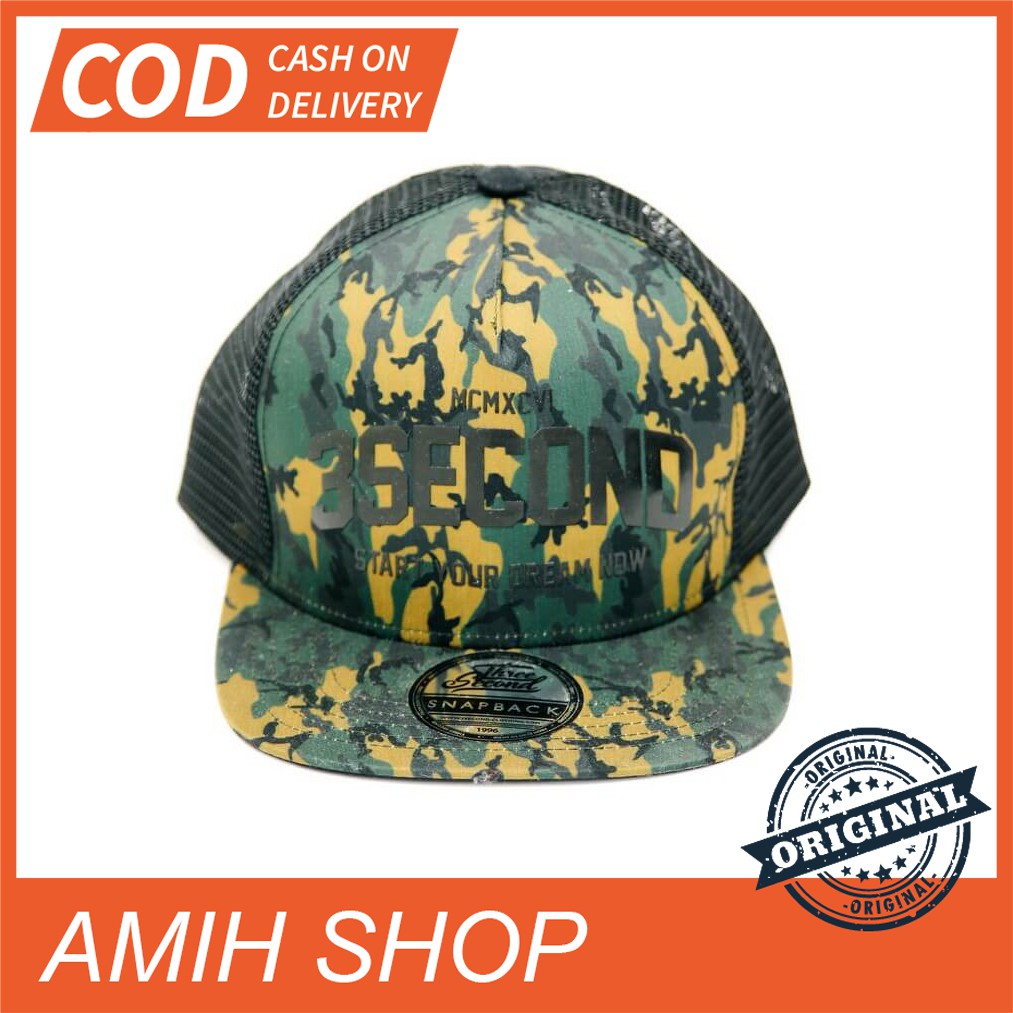 TOPI PRIA 3SECOND - TSC 076 ORIGINAL