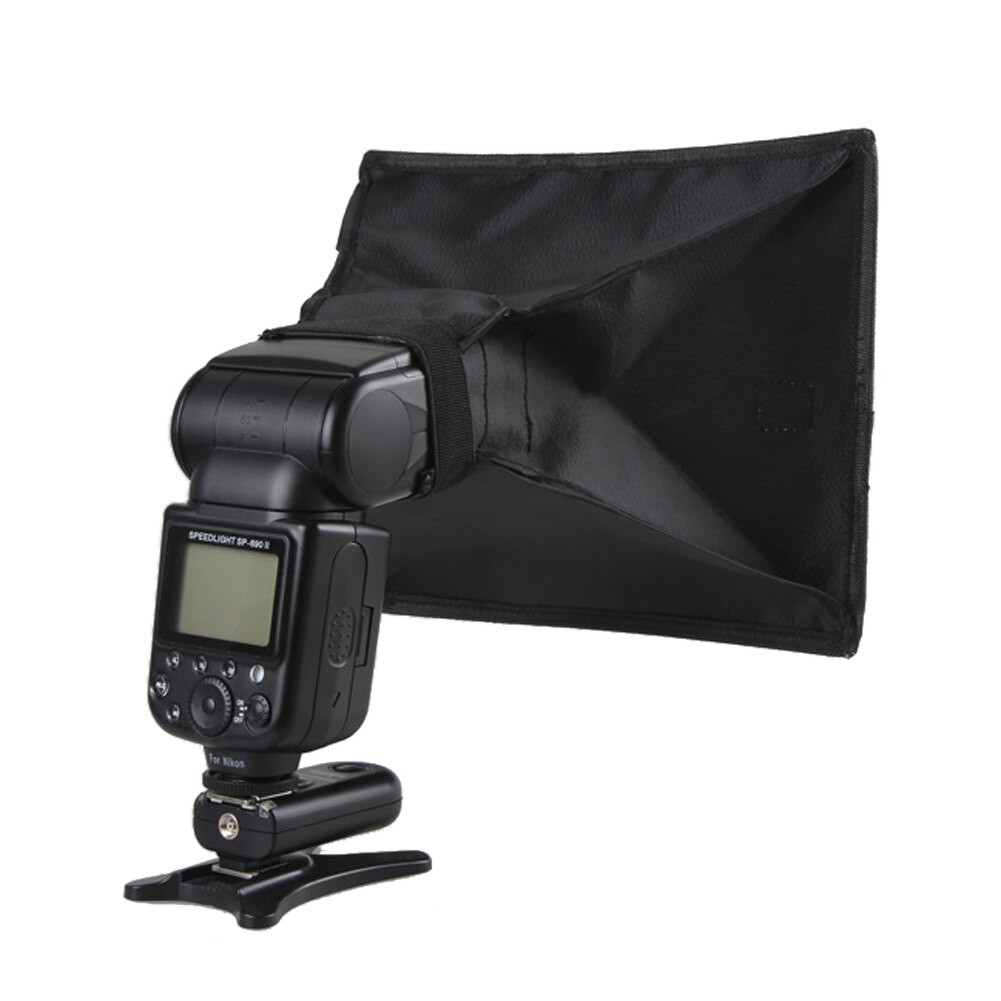 SOFTBOX LIPAT UNIVERSAL FLASH GUN DIFFUSER SPEED LIGHT KAMERA DSLR 517