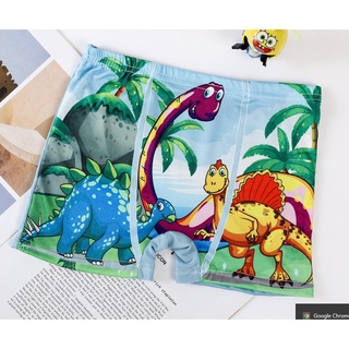 GO!CP8546 Celana pendek Dino Boxer Anak Laki laki cowok motif kartun animal hewan dinosaurus lucu