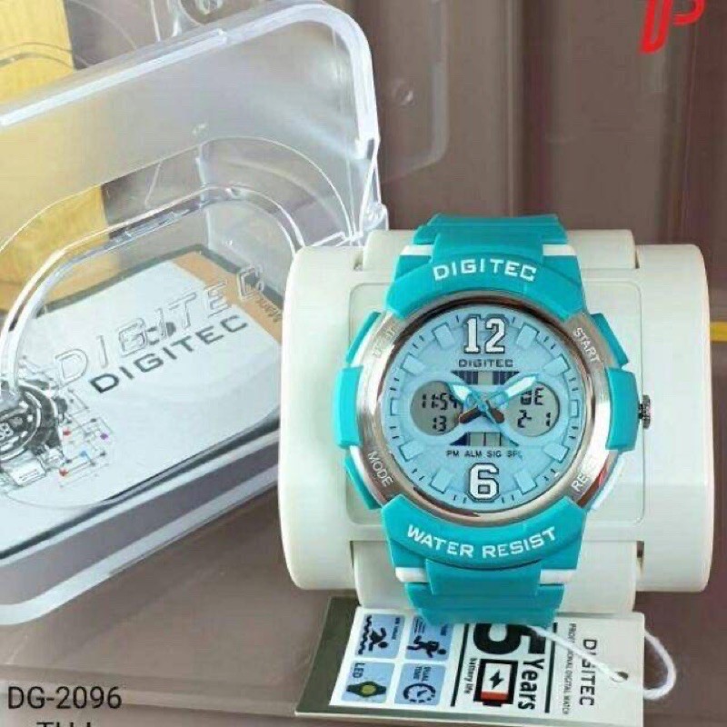 JAM TANGAN SPORT WANITA DIGITEC 2096 DG 2096 DG2096 T Original