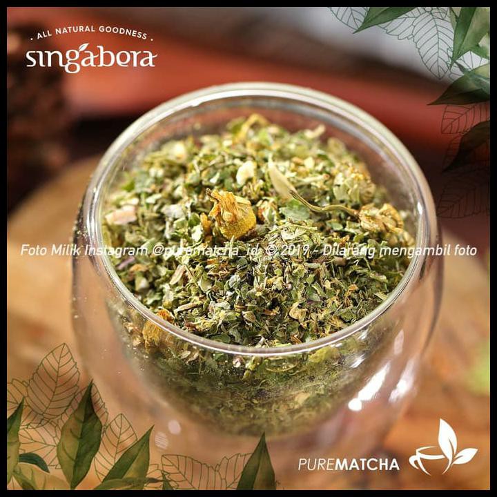 

Singabera - Kemuning Summer 50Gr Tisane Teh Chamomile Lemon Mint Tea