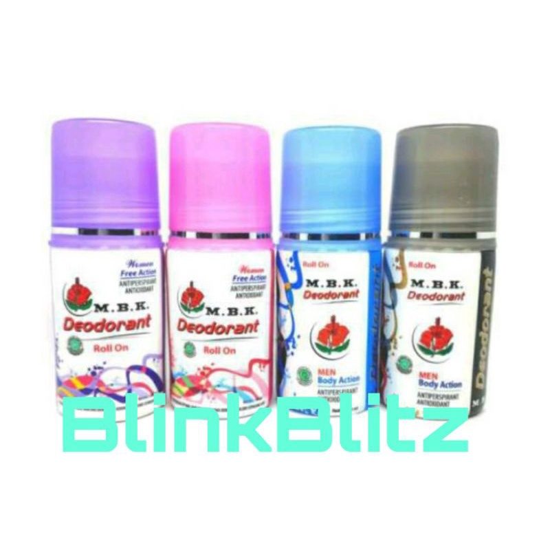 MBK Deodorant Roll On 40 ml All Varian