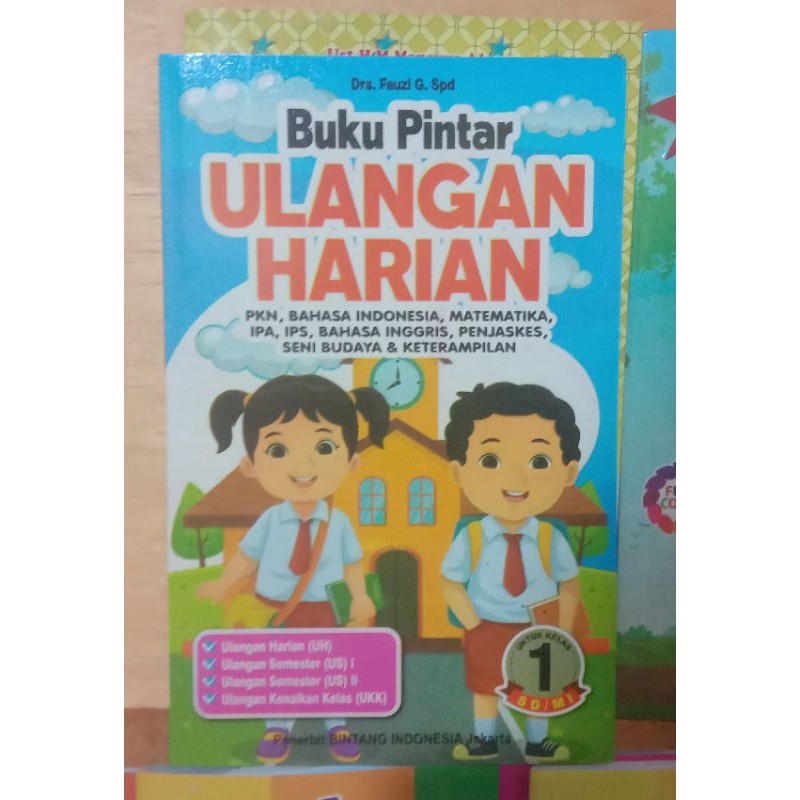 buku.pintar ulangan harian untuk sd/mi.kelas.1