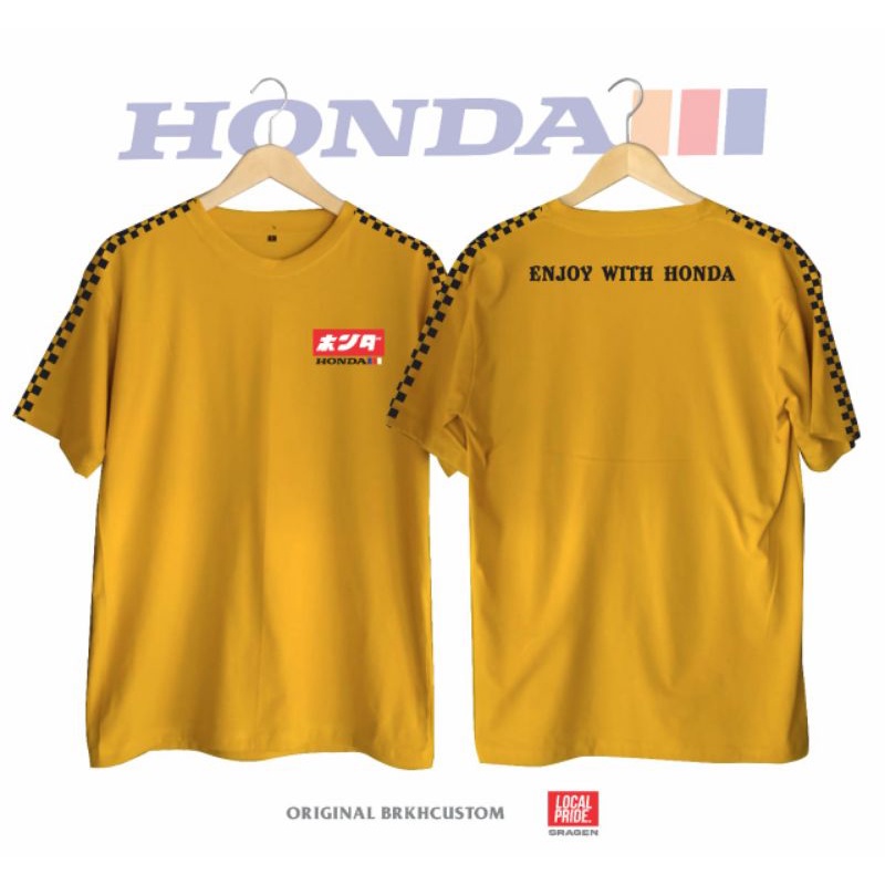 KAOS HONDAGANK | HONDA GANK | ORIGINAL BRKHCUSTOM | NEW | LIMITED EDITION | PRIA DAN WANITA | KAOS CB | KAOS HEREX | HEREX CB