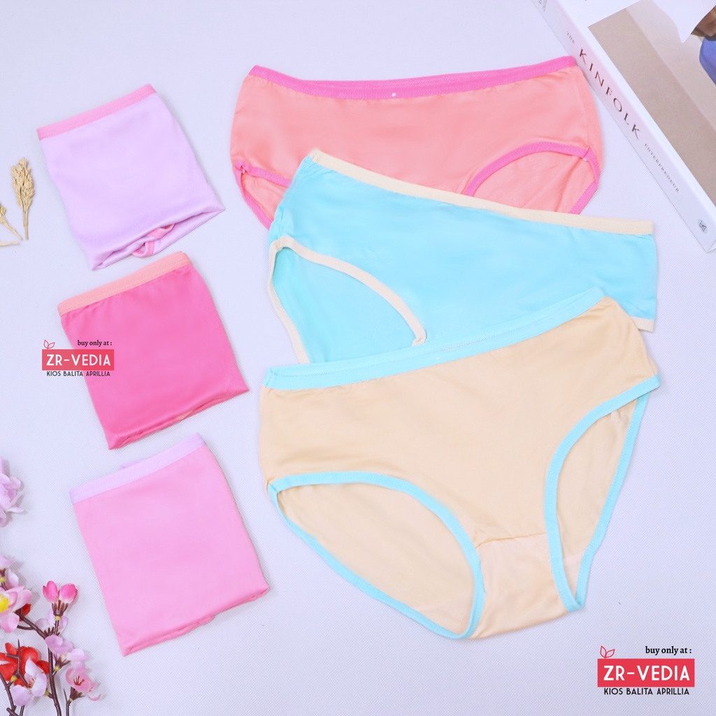 (SATUAN) Celana Dalam Anak PEREMPUAN uk 8-12 tahun Usia Tanggung / CD Underwear Pakaian Dalam