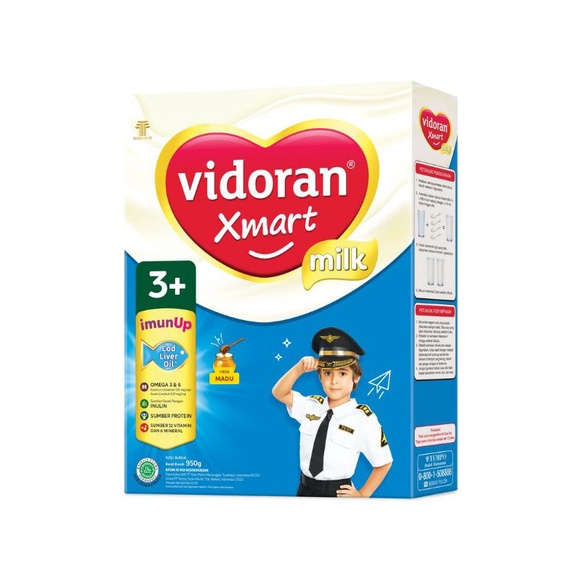 

Vidoran Xmart3+ Susu Pertumbuhan Madu 950G