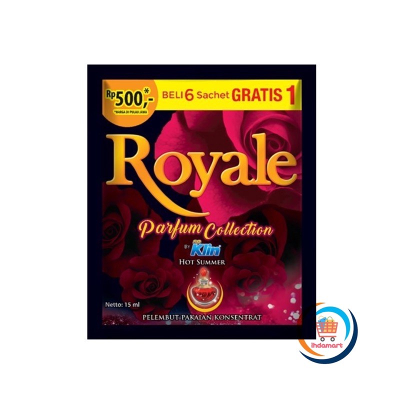 Royale Softener Sachet 15 ml Isi 14 pcs