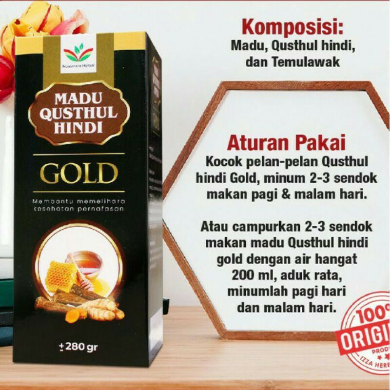 Madu Qusthul Hindi Gold 280 gram