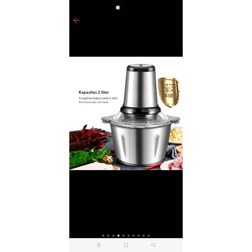 blender daging stanlies 4 mata pisau