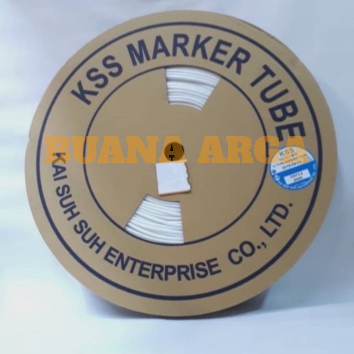 Marker tube KSS OMT 6.7 untuk kabel 6-7mm | Marking tube wire 6-7mm