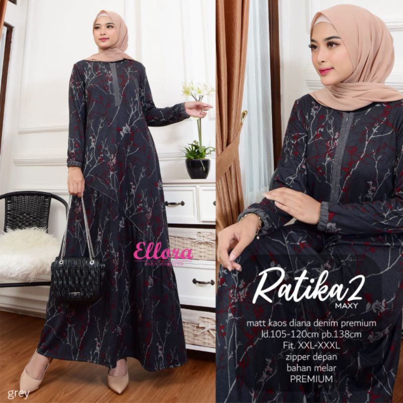 Ratika2 MAXY MASYA matt kaos diana denim premium