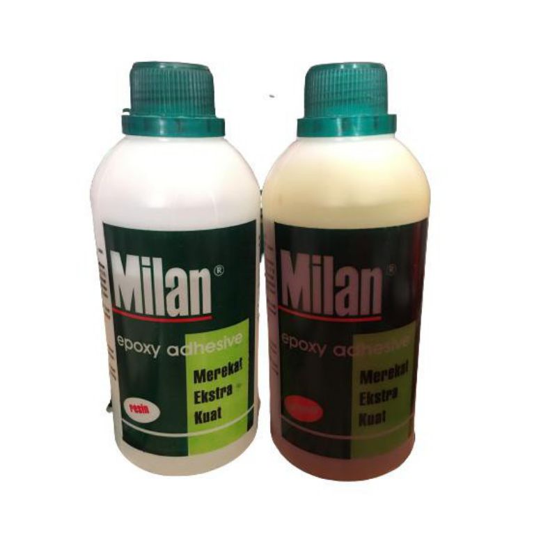 Jual Lem Epoxy Milan Epoxy Adhesive Set Resin Dan Hardener Shopee Indonesia