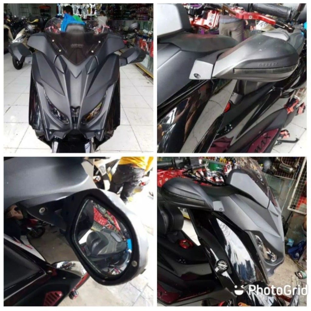 WINDSHIELD TAMENG TOPENG KEDOK MODEL XMAX YAMAHA NMAX 155 OLD MHR