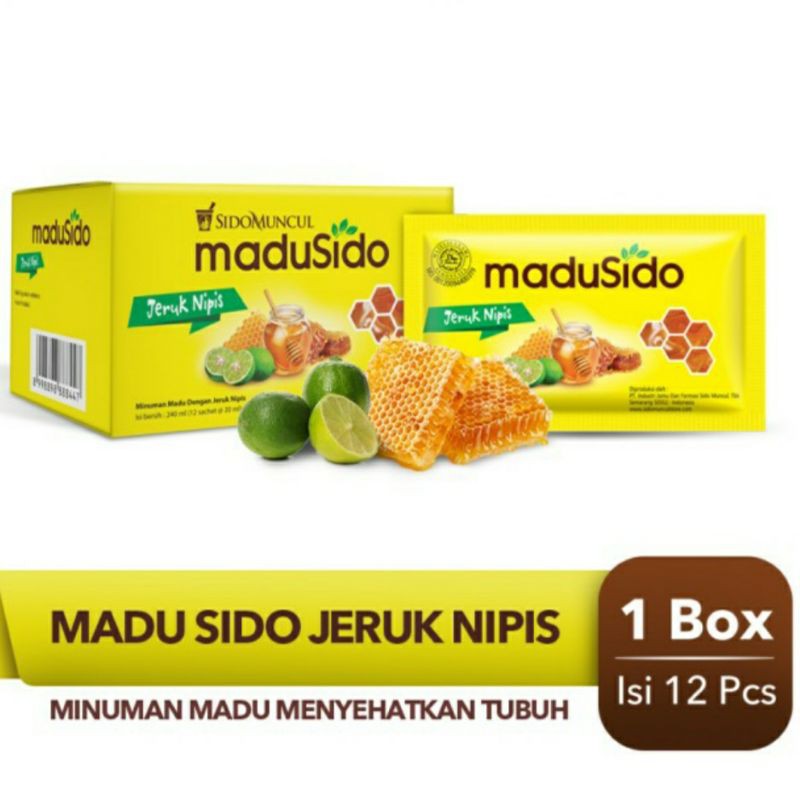 

Madusido madu sidomuncul 12 sachet@20ml