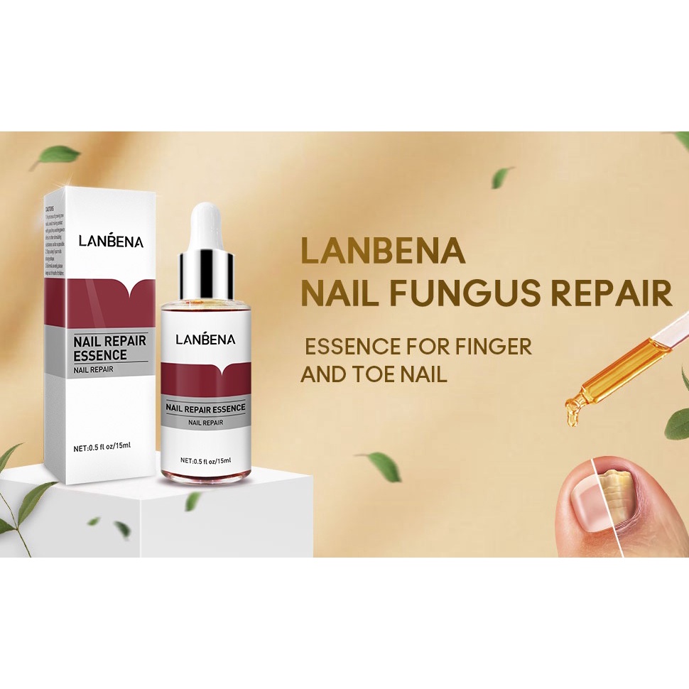 Hope Store - LANBENA Nail Repair Perawatan Esensi Serum Jamur Kuku Essence Oil Serum Nail Treatment