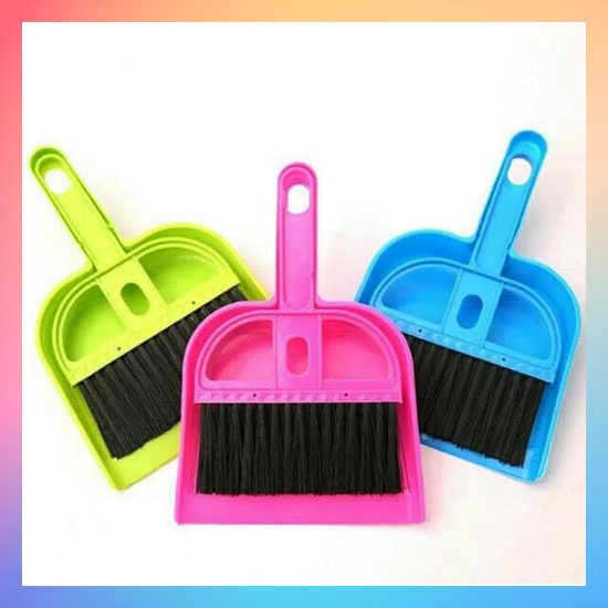 Sapu Pengki Set / Sapu dan Pengki Mini Set / Mini Dustpan Set