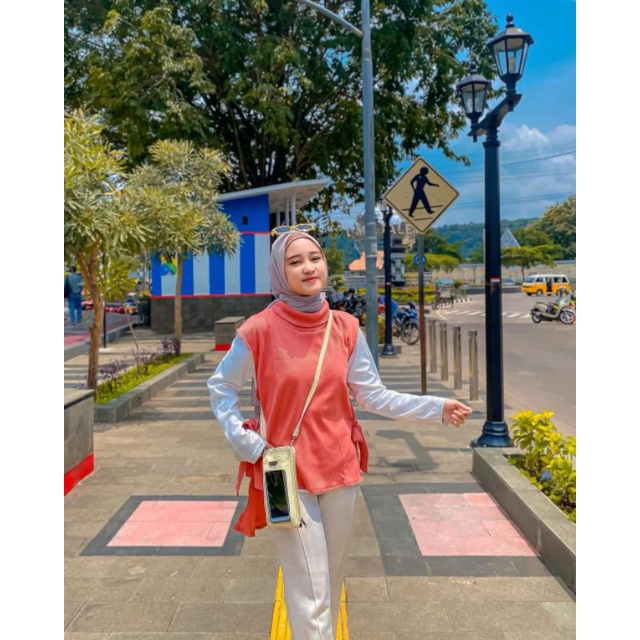 SET VEST TURTLE RAJUT UNIQLO / vest knitt / vest turtle /vest rajut/vest rajut premium / one set ves