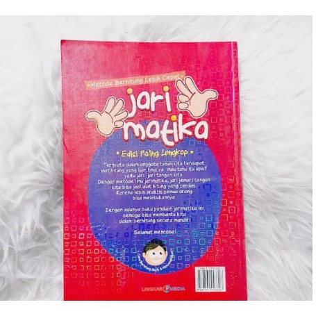 Buku Belajar JARIMATIKA Untuk ANAK - METODE BERHITUNG LEBIH CEPAT JARIMATIKA EDISI PALING LENGKAP