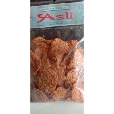 

Kripik Tempe pedas 500Gram