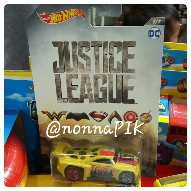 Hot Wheels DC COMICS SUPERHERO - Justice League [ SUPERMAN - BATMAN - WONDER WOMAN - FLASH