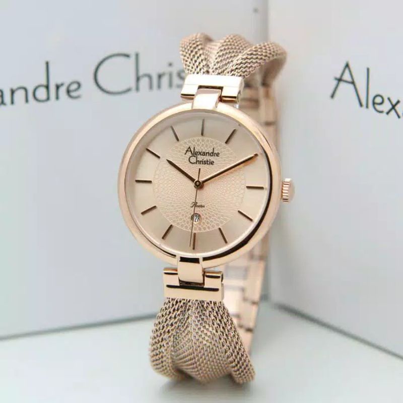 JAM TANGAN WANITA ALEXANDRE CHRISTIE  2872 AC 2872 Ac 2872 ORIGINAL [ GARANSI