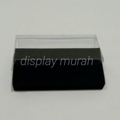 Display/Nampan Cincin Bludru Tutup Mika Tempat Cincin Kotak Cincin Stand Pajangan Perhiasan - BH