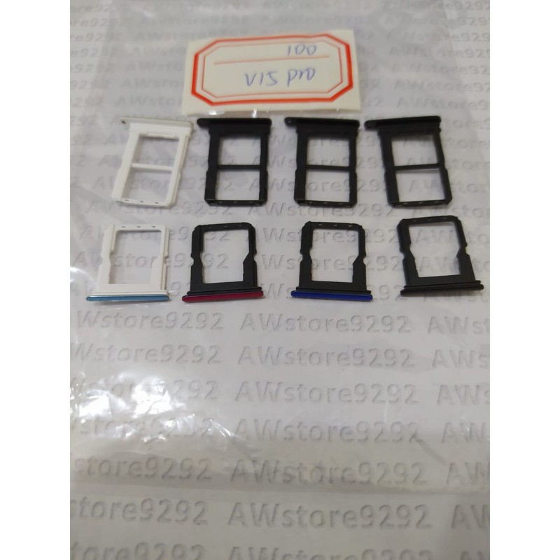 Tempat Dudukan Simcard Simtray Sim Tray Card Lock Vivo V15 Pro