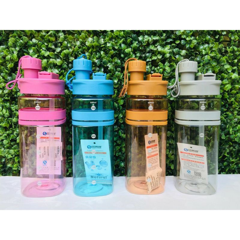 BOTOL MINUM 600ML 7258 / BOTOL MINUM SEDOTAN