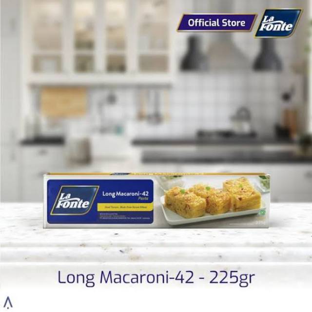 

La Fonte Long Macaroni - 42 225gr Makaroni Panjang