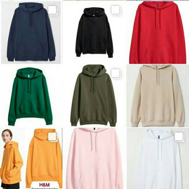 H M Oversized Hoodie Original H M Hoodie Shopee Indonesia