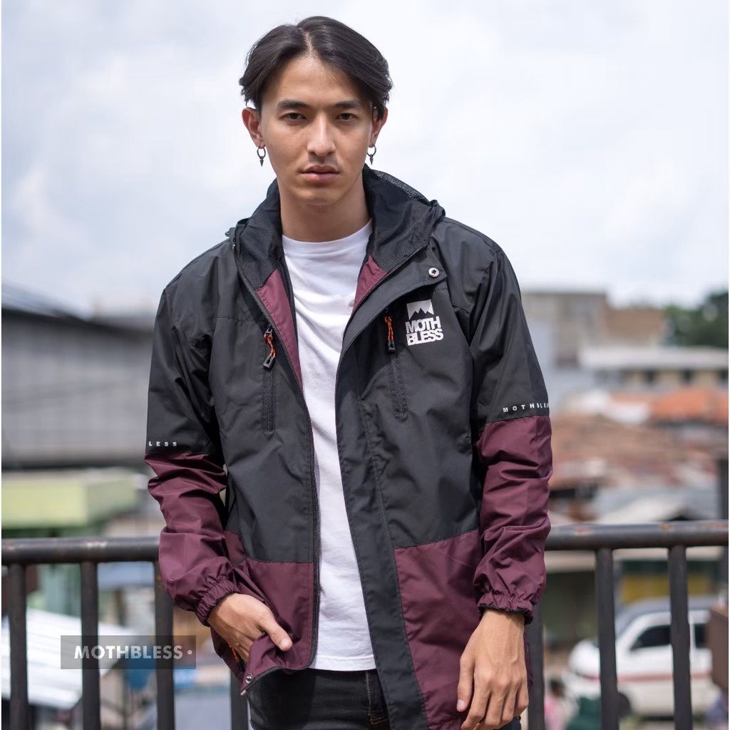 JAKET PRIA - JAKET CASUAL - JAKET PARASUT PRIA - JAKET WINDBREAKER - JAKET OUTDOOR MOTHBLESS - JAKET GUNUNG - JAKET WATERPROOF