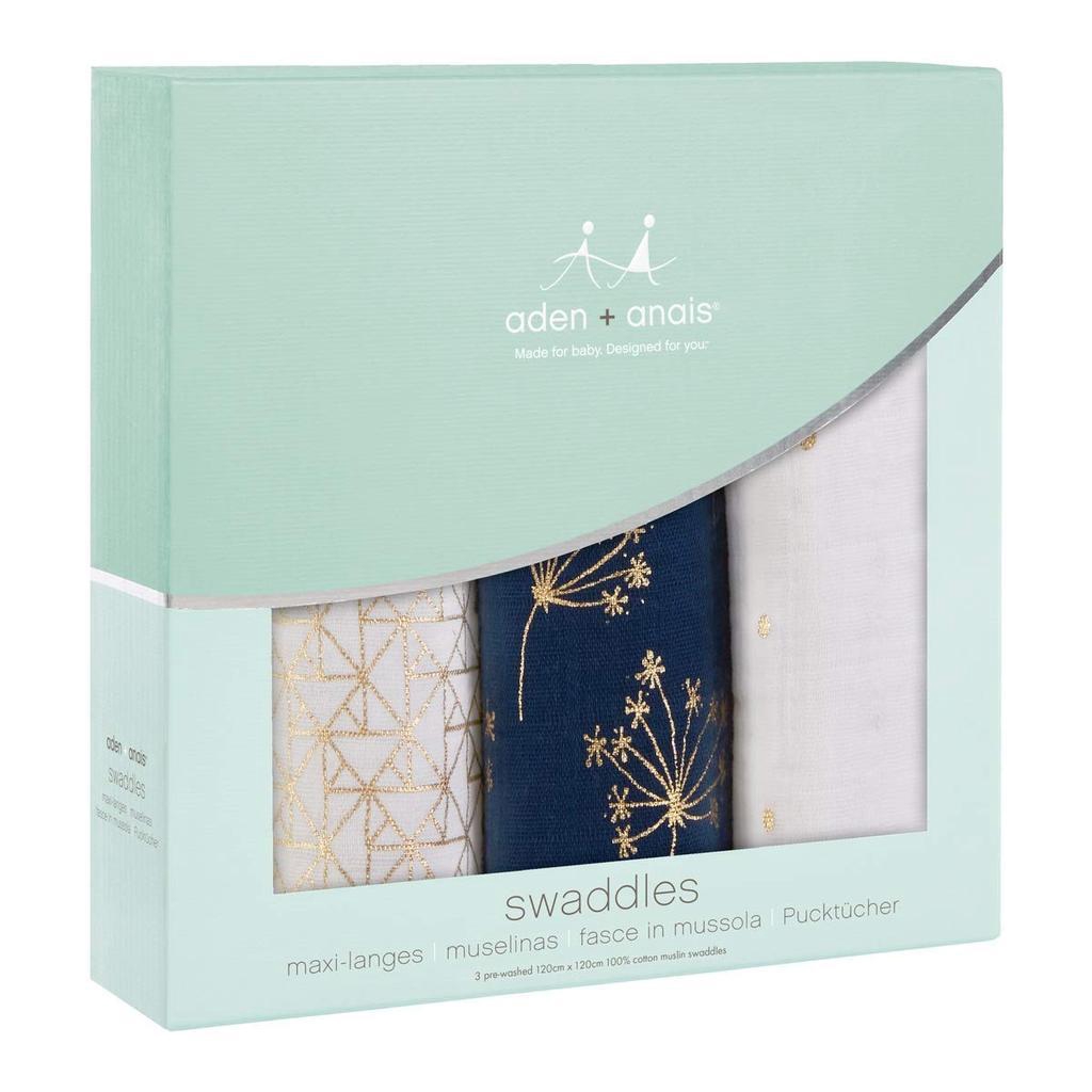 aden and anais metallic swaddle