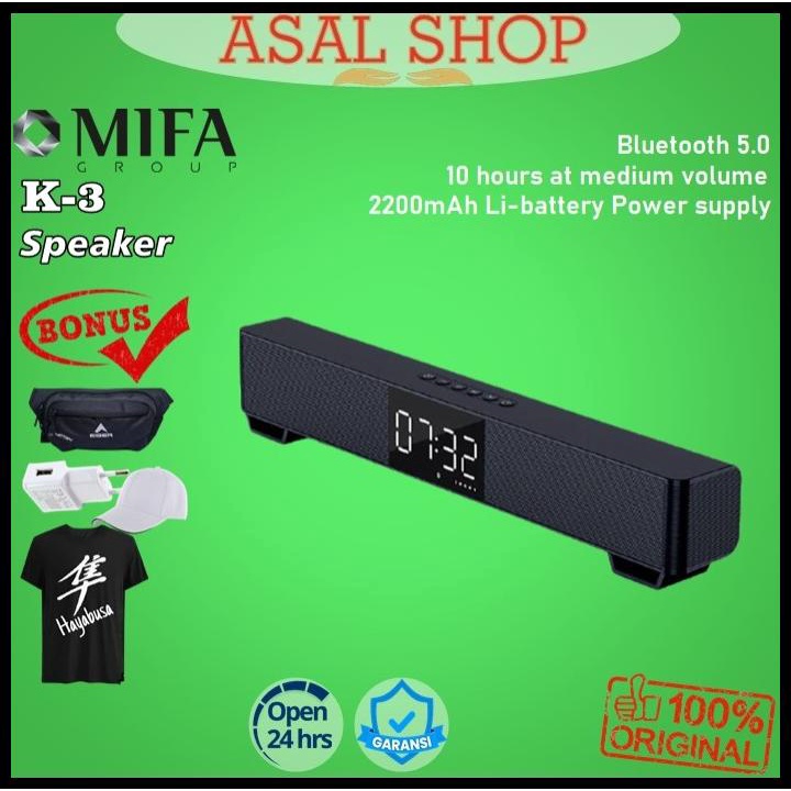 Mifa K3 Xiaomi Bluetooth Speaker Stereo Mi Mini Tv Soundbar