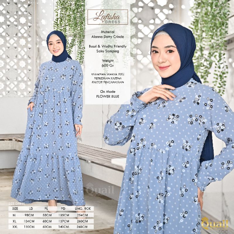 Lafisha Gamis QuaiL Hijab