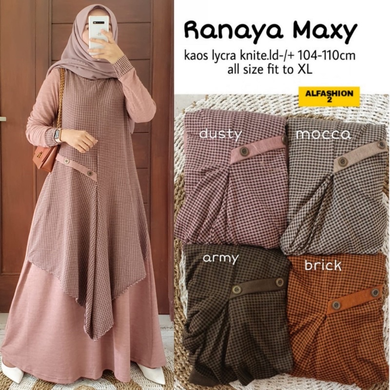GAMIS RANAYA MAXY ORI BY ALFASHION SOLO