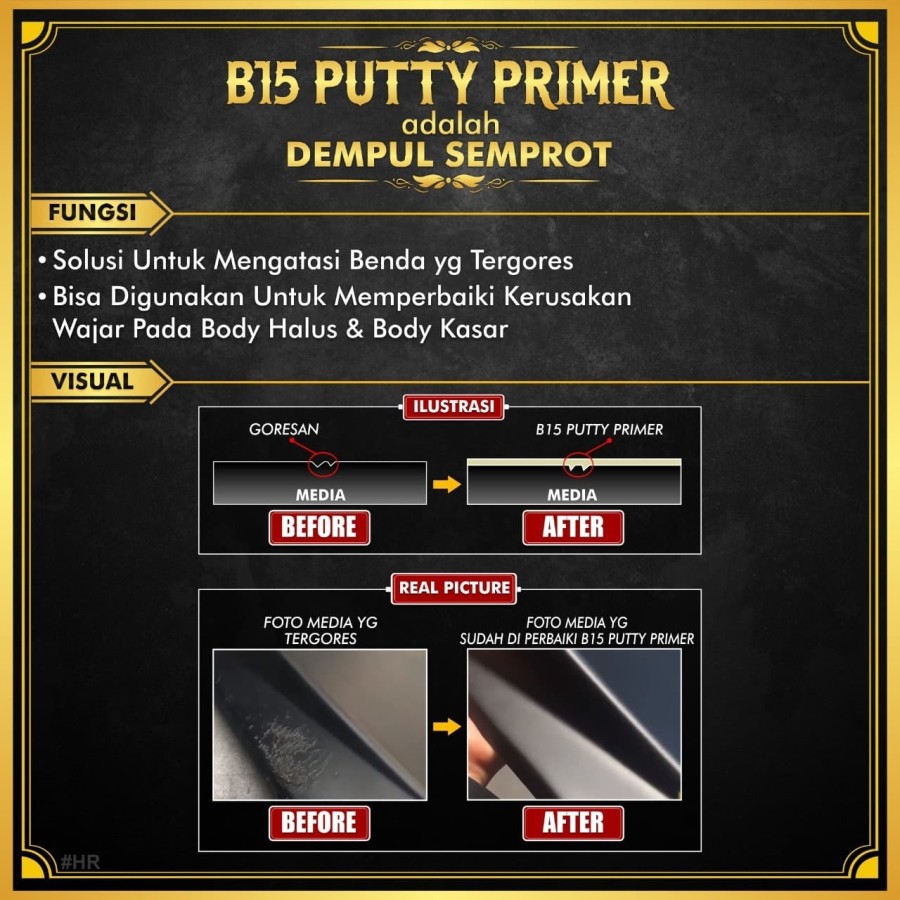 Sapporo Ultimate B15 Putty Primer