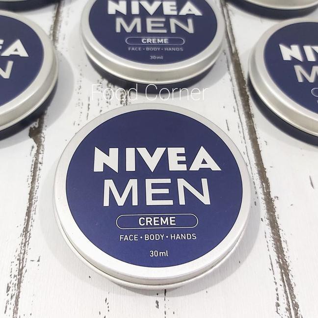 oau-091  Nivea Men Creme Tin 30ml / Nivea Face Body Hands Cream