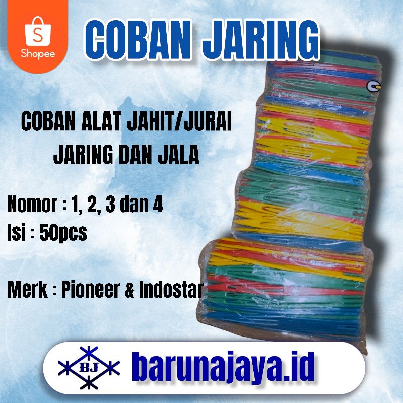 50Pcs Coban Alat Jahit Rajut Jaring dan Jala