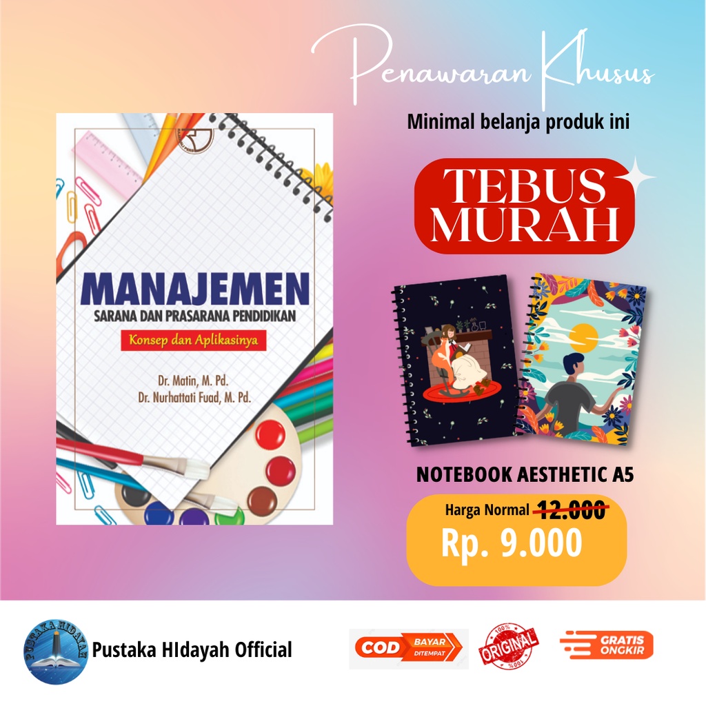 Jual Manajemen Sarana Dan Prasarana Pendidikan Konsep Dan Aplikasi Matin Shopee Indonesia