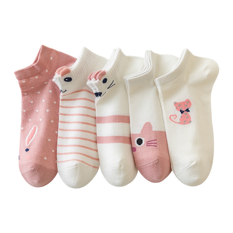 MURMURE.ID | KAOS KAKI WANITA MOTIF KARAKTER CUTE KAOS KAKI PENDEK MOTIF SEMATA KAKI IMPORT MURAH-7