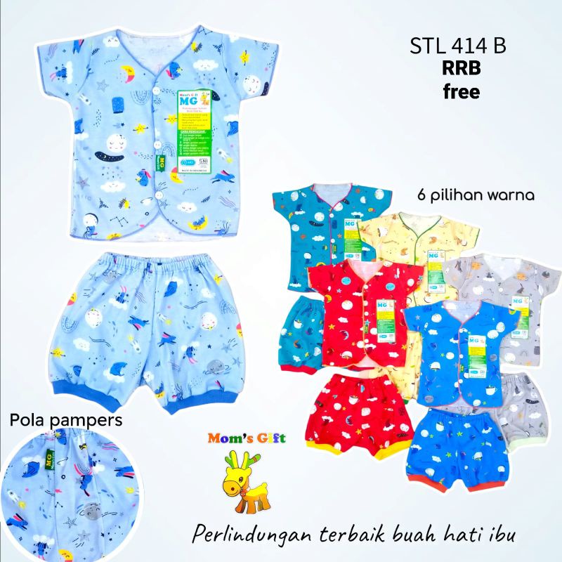 BAJU BAYI PENDEK BARU LAHIR SNI