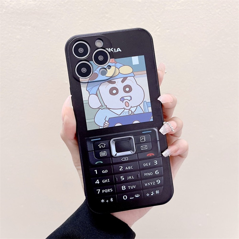 Phone Case for iPhone 14 13 12 11 Pro Max SE 2020 X XR Xs Max iPhone 6 6s 7 8 Plus Two-color Plaid Love Smiley Face Phone Case Non-slip Anti-drop Soft TPU Protcetive Case