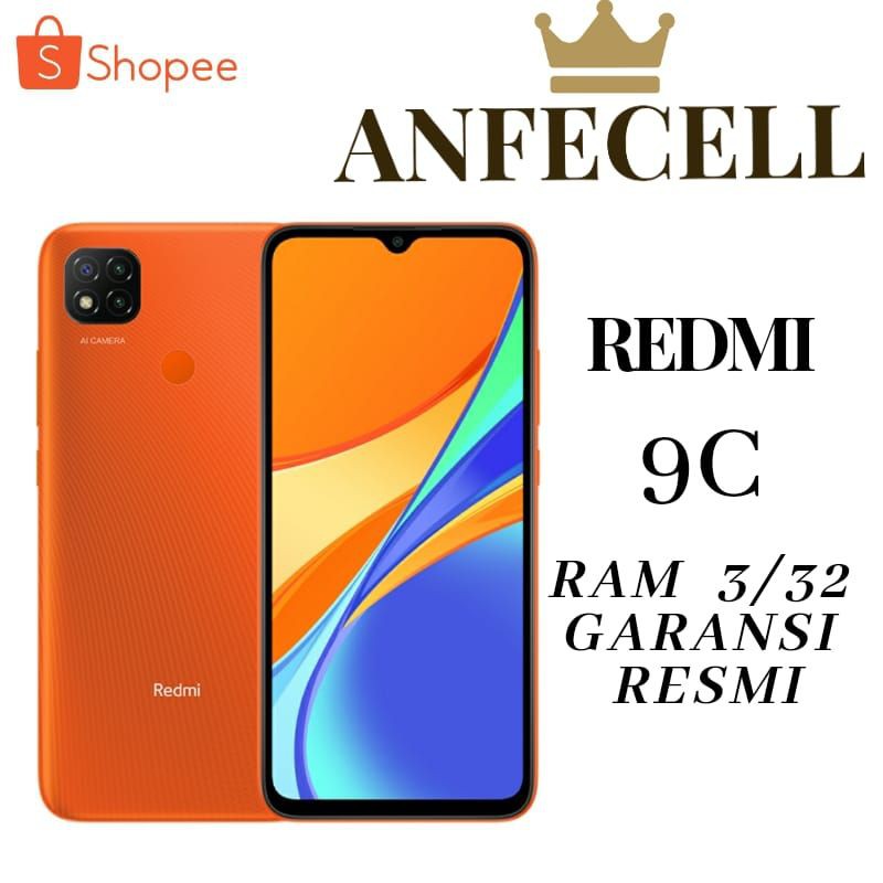 Redmi 9C 3/32 New Garansi Resmi Xiaomi Indonesia