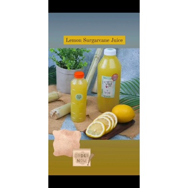 

Minuman Tebu Murni & Tebu Lemon