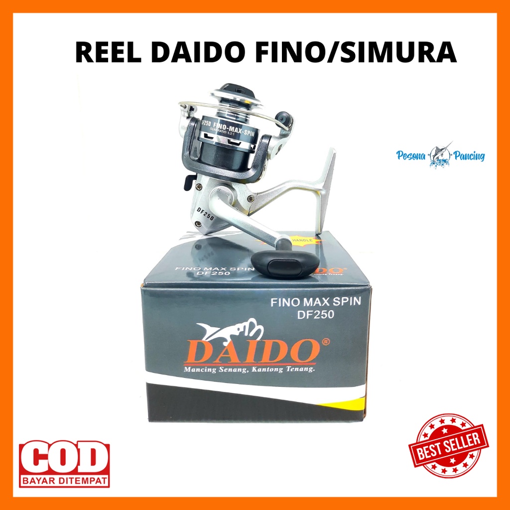 Reel Pancing Spinning DAIDO FINO D250/SIMURA D250 Free Handle