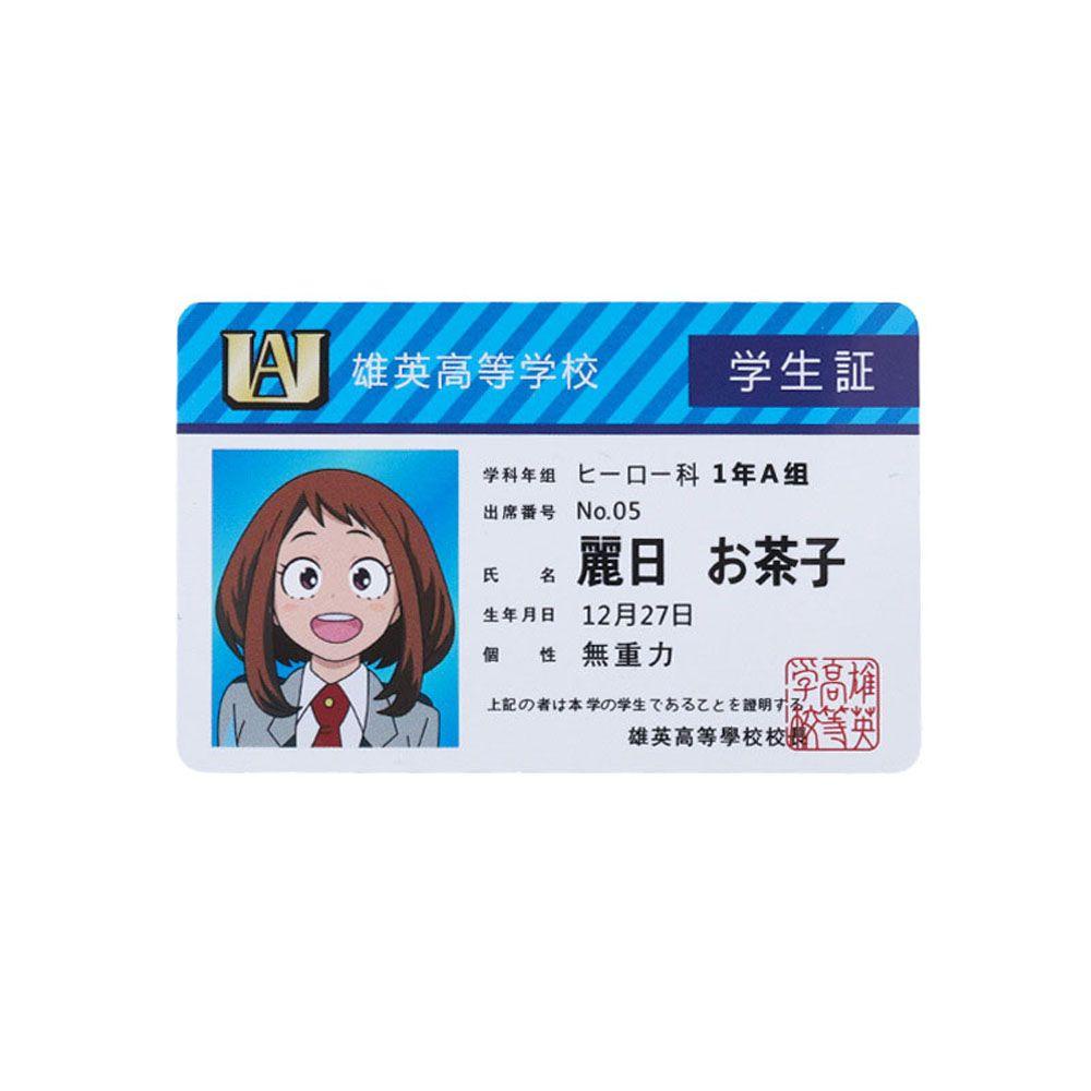 [Elegan] Kartu Koleksi My Hero Academia PVC Fans Collection Anime Peripheral Katsuki Bakugou Teacher Cards